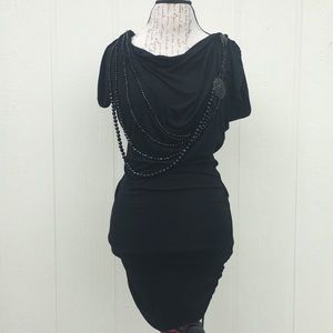 Entro Sexy Black Mini Dress